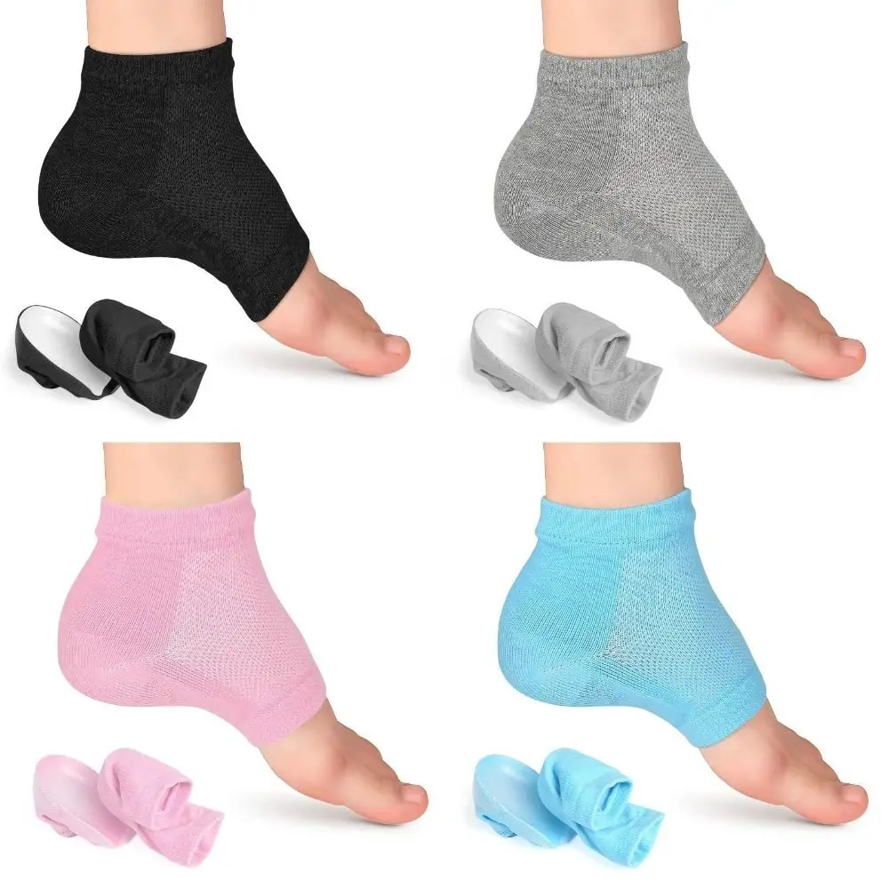 보이지 않는 Rizzsoles 높이 최대 양말, 스포츠 두꺼운 SEBS 힐 패드, 미끄럼 방지, 2.5/3.5cm, 절반 높이 증가 안창, 남녀공용