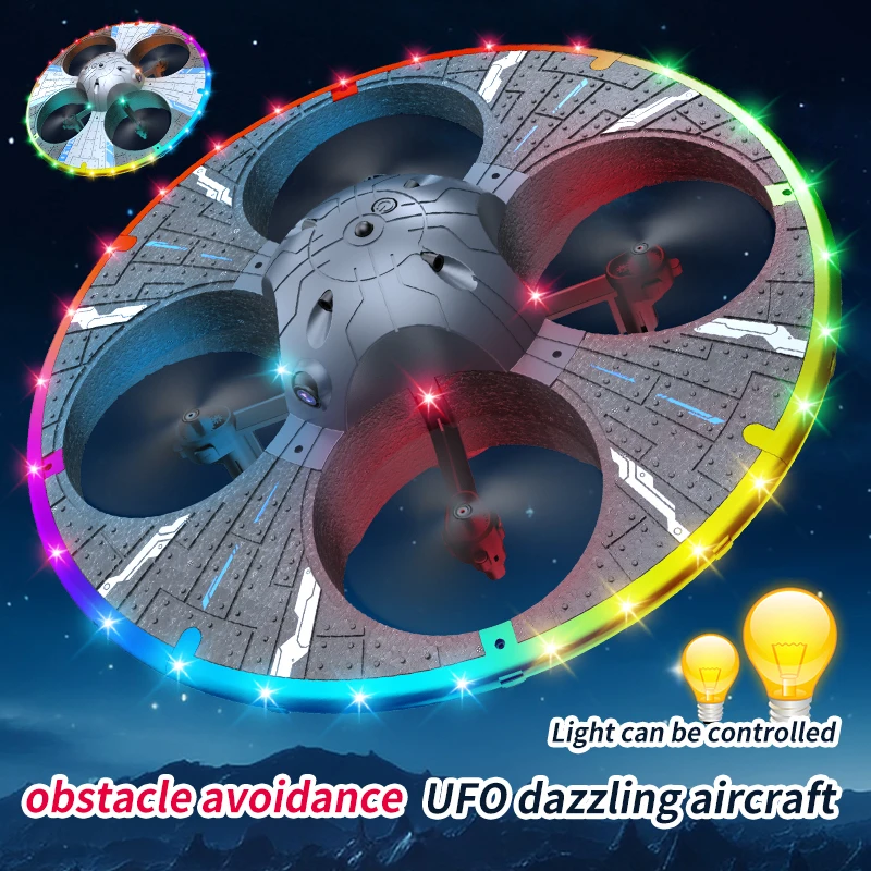 

New drone S163 foam UAV UFO lighting intelligent obstacle avoidance aerial photography four axis aircraft toy