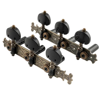 Musiclily Pro 3X3 Accordatori per chitarra classica stile bouchet Tasti di accordatura Set di teste di macchine