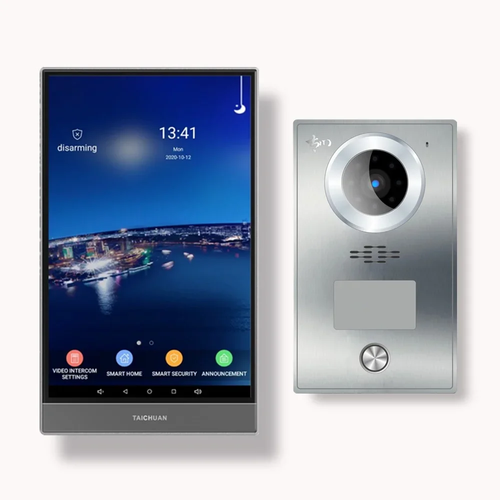 

8" Smart Wifi Villa Door Phone IP Intercom System Best Quality Interphone