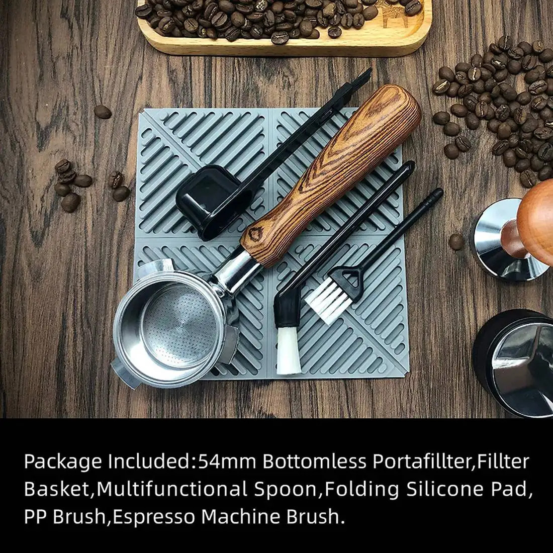 Coffee 51mm Bottomless Portafilter Compatible with DeLonghi Icona ECP ECOV311 Espresso Machine, No Base Filter Holder HOT