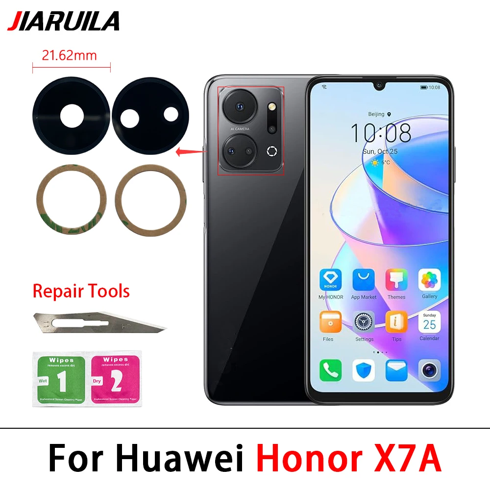 High-Quality Rear Camera Glass Lens Replacement with Adhesive and Repair Tools