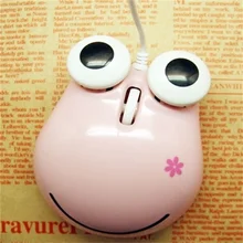 Leuke Mini 3D Bedrade Muis Cartoon Dier Ontwerp Kawaii Muizen Kleine Usb Optische Gaming Muis Voor Laptop Pc Computer Kid gift