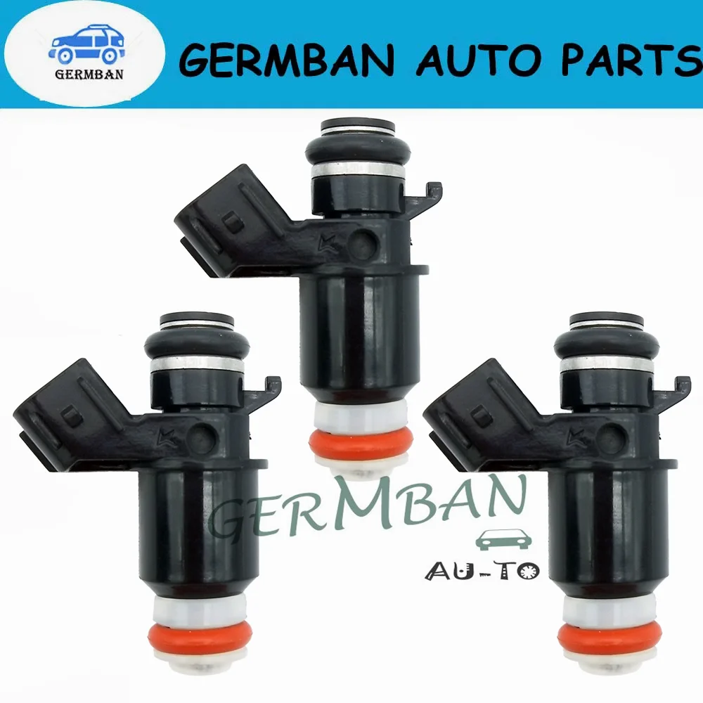 8M0091784 3 PIECES Fuel Injector For 1999 Yamaha F15AMH Outboard Mercury 25 30HP 4T 2006 30HP 1A3G203EK 1A30413EK 25HP 1A25413EK