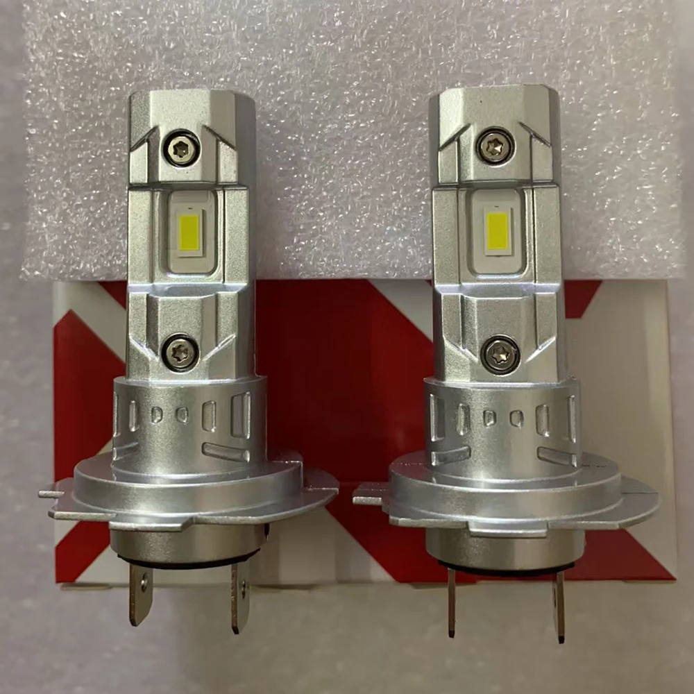 2개입 H7 PX26D LED 라이트 캔버스 화이트 자동차 헤드라이트 전구 차량 주행용 자동 안개등 12V 포드 몬데오 Mk4 20072015용