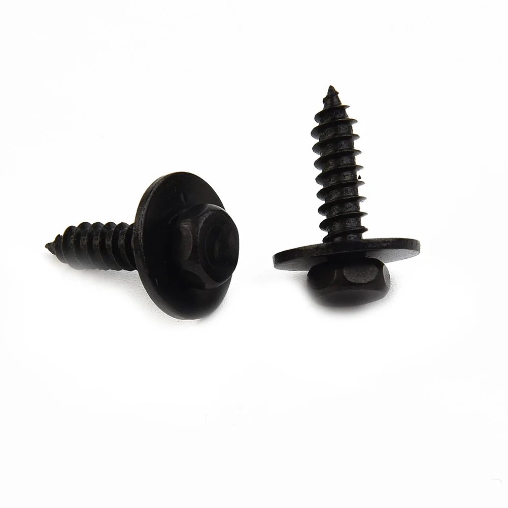 

40Pcs/20Set Chassis Engine Guard Metal Nut Screw Washers U-shape Clip Car Fender Bumper Cross Head Screws For BMW 1/3/5/6/7/X/Z