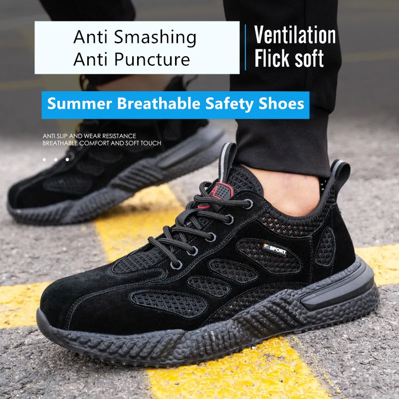 Stalen Neus Lichtgewicht Werkschoenen Dames Werkschoenen Heren