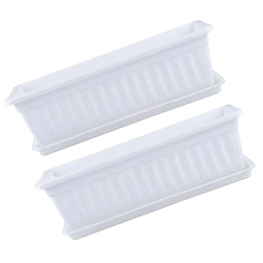 

Rectangle Planters for Indoor Plants Rectangular Flower Pot Bonsai Pots Outdoor