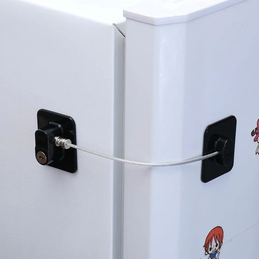 1 Pc Baby Safety Refrigerator Lock With Keys or Coded Lock Infant Cabinet Locks Sliding Closet Door Lock Children Protection