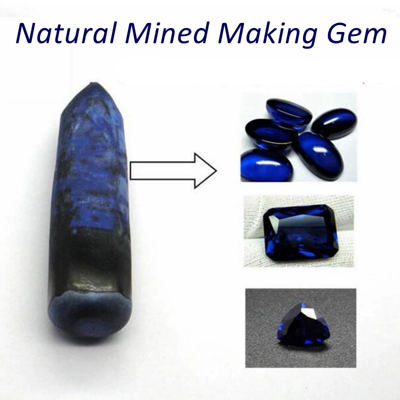 Natural Blue Sapphire Pear Cut 13×18mm 15.0ct VVS Loose Gemstones For Jewelry Making  Gem Beads 2