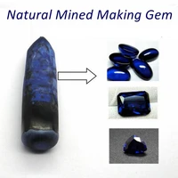 Natural Blue Sapphire Pear Cut 13×18mm 15.0ct VVS Loose Gemstones For Jewelry Making  Gem Beads 2