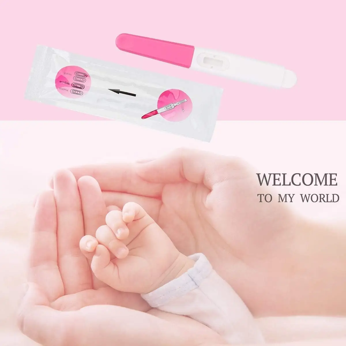 Pregnancy Test 10 Detect HCG 99% Accuracy Easy to Use at Home HCG UrineTest Fast and Reliable Results