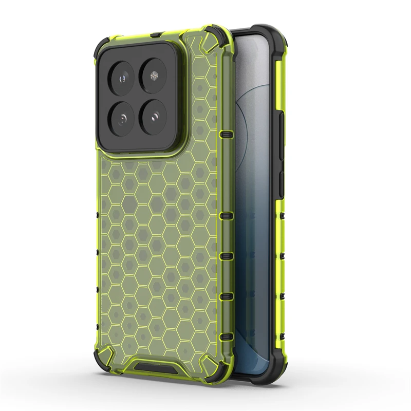Honeycomb Shockproof Armor Case with Translucent Protector