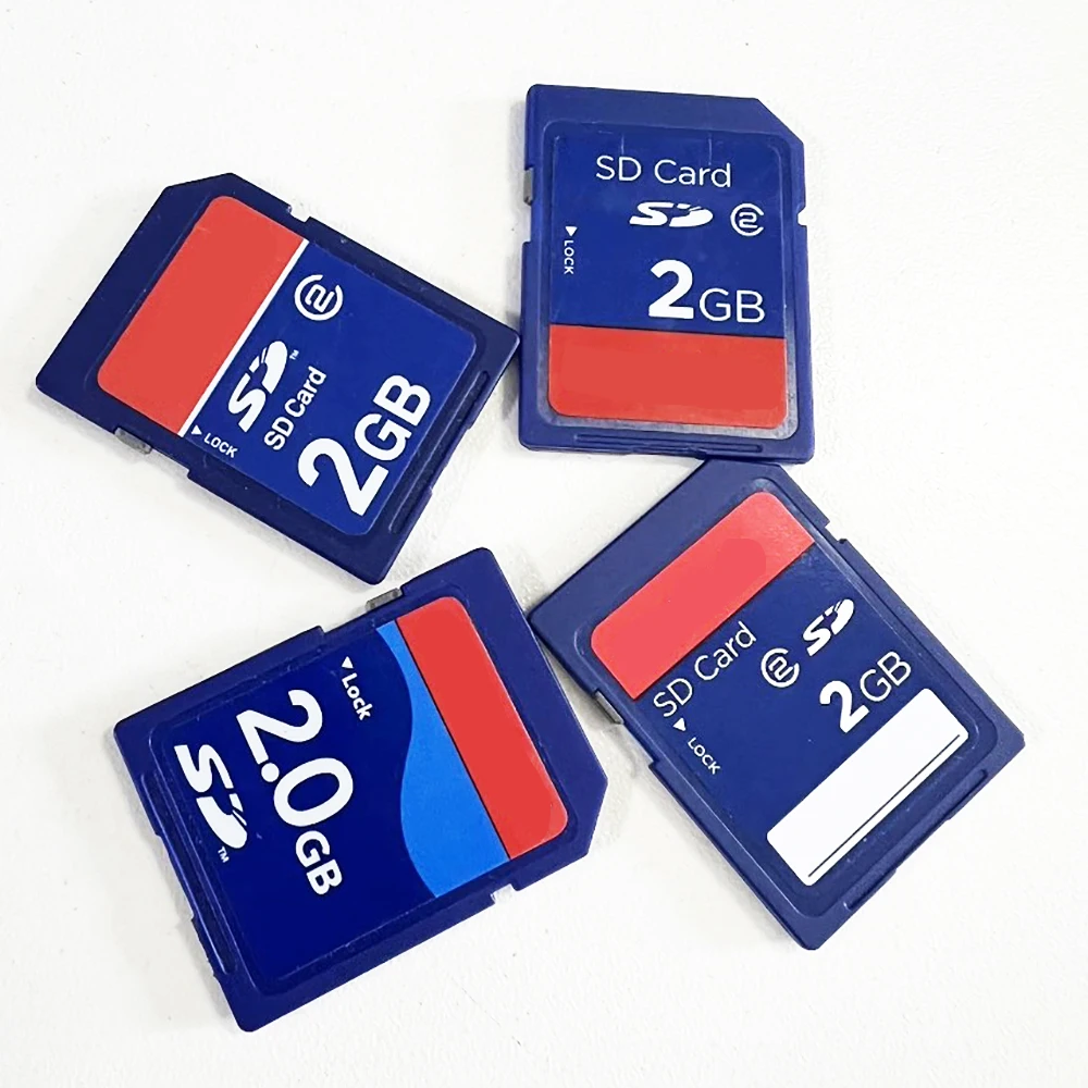 샌디스크 SD 카드 2GB 카메라 메모리 카드 (캐논, 파나소닉 CCD 디지털 카메라용 메모리 카드, 3D 프린터, CNC용 메모리 카드)