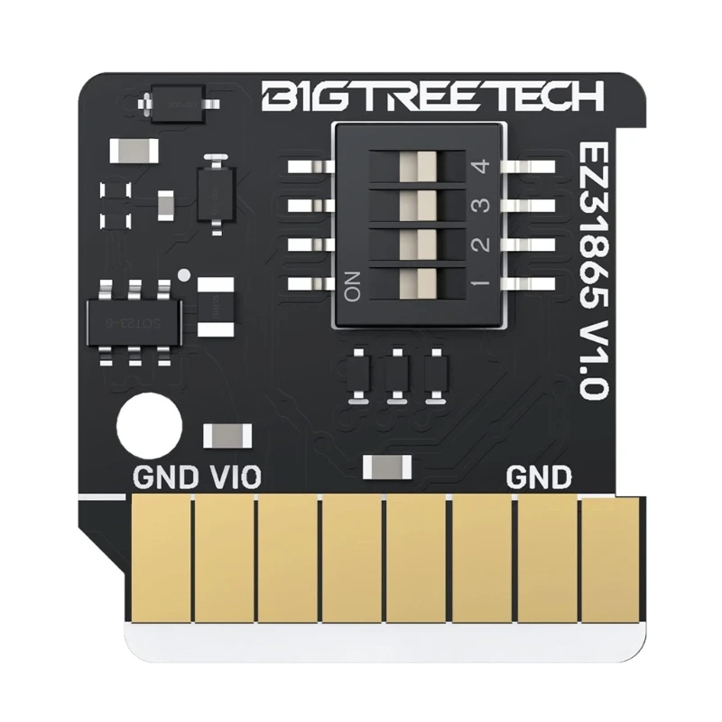 3D Printer BIGTREETECH EZ31865 V1.0 Module Support PT1000 & PT100 Temperature Sensors with 2/3/4 Wires Max31865 Chip