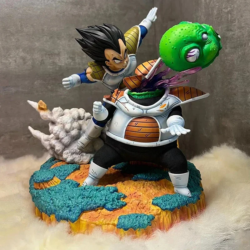 

Фигурки аниме MRC Vegeta VS Guldo, экшн-фигурки «Драконий жемчуг», 21 см, Коллекционная модель из ПВХ, периметр, игрушки, украшение для рабочего стола, подарки