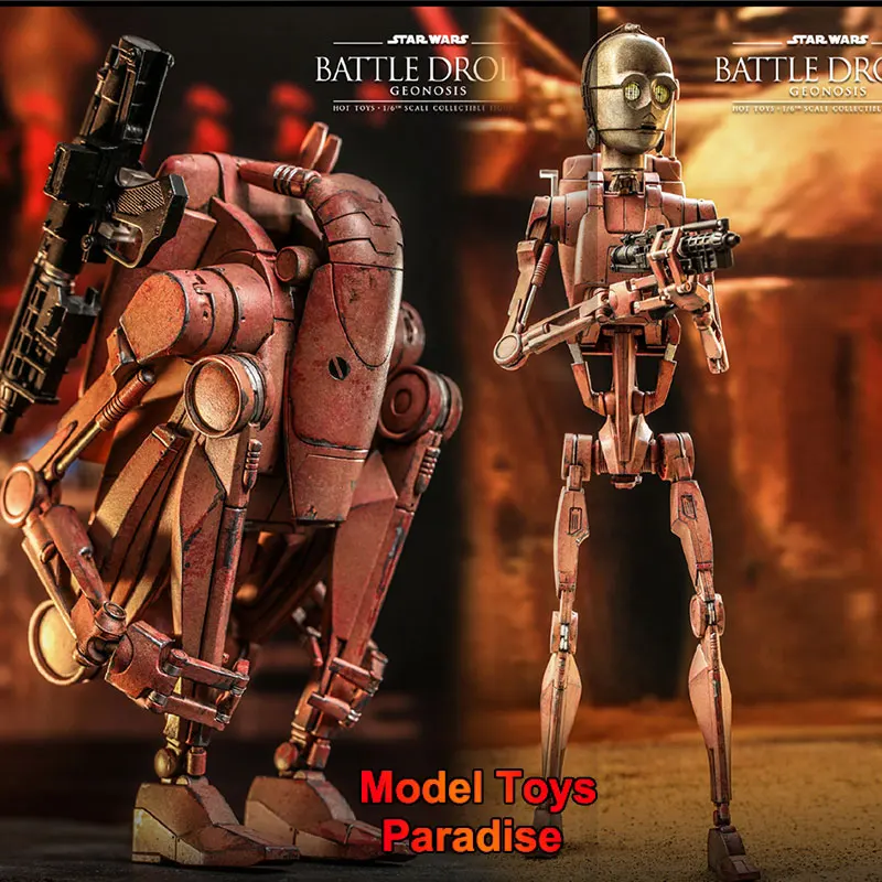 

HOTTOYS HT MMS649 1/6 Men Soldier Star Wars Battle of Geonosis Full Set 12inch Action Figure Collectible Toys Gifts