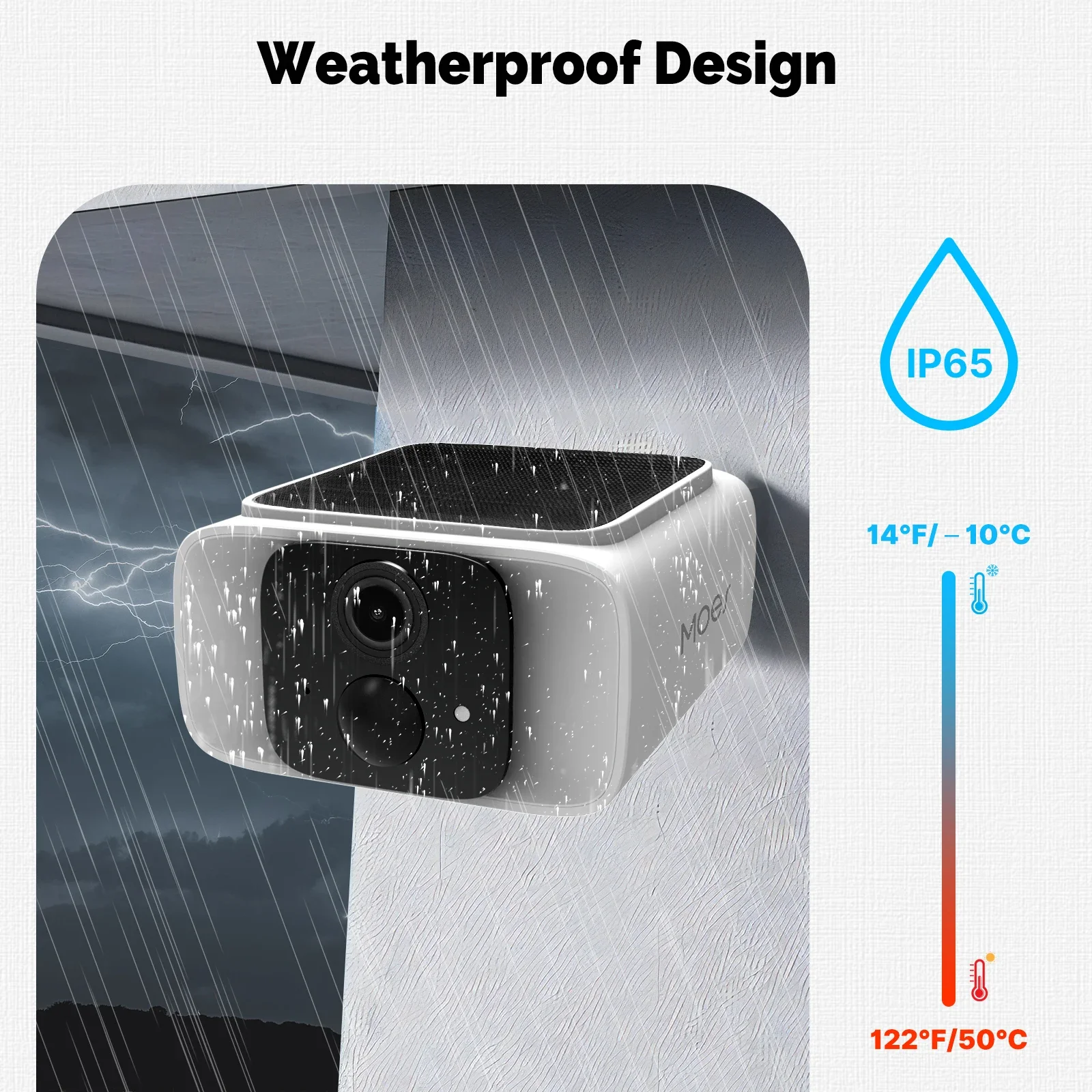 كاميرا ذكية بالطاقة الشمسية واي فاي 2.4/5GHz