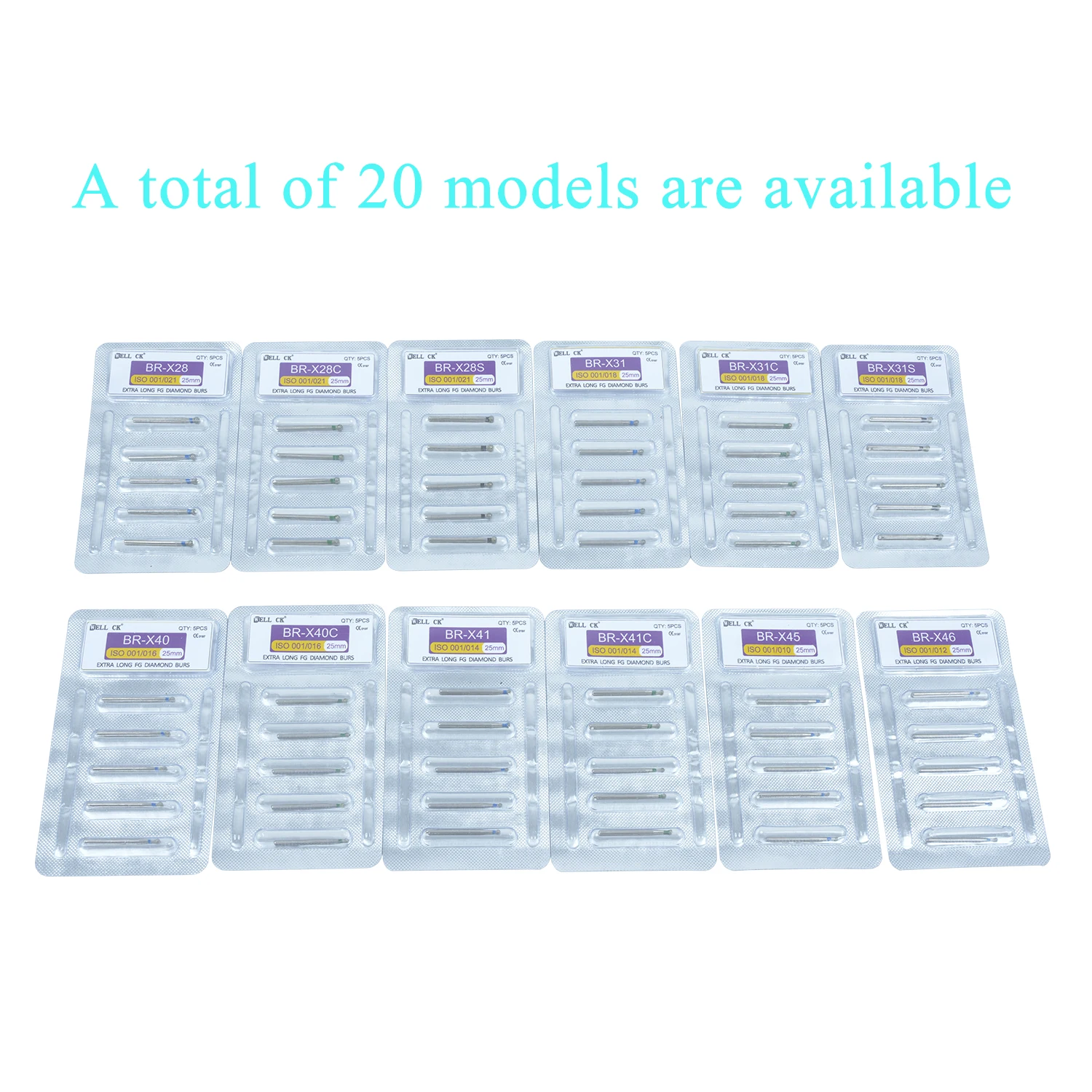 Рисунок 5 - Стоматологические алмазные насадки