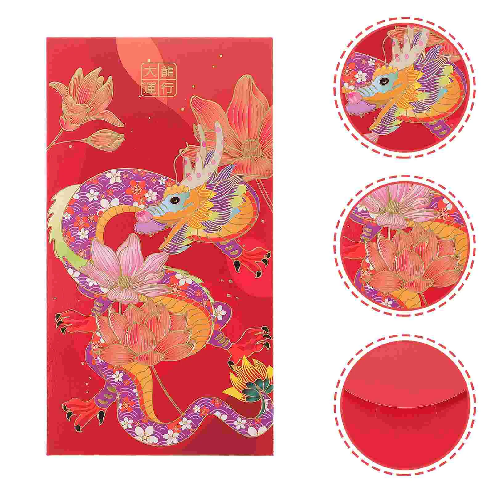 

Creative Red Envelope Packets Festival Envelopes New Year In Lunar Money Pocket Wallets