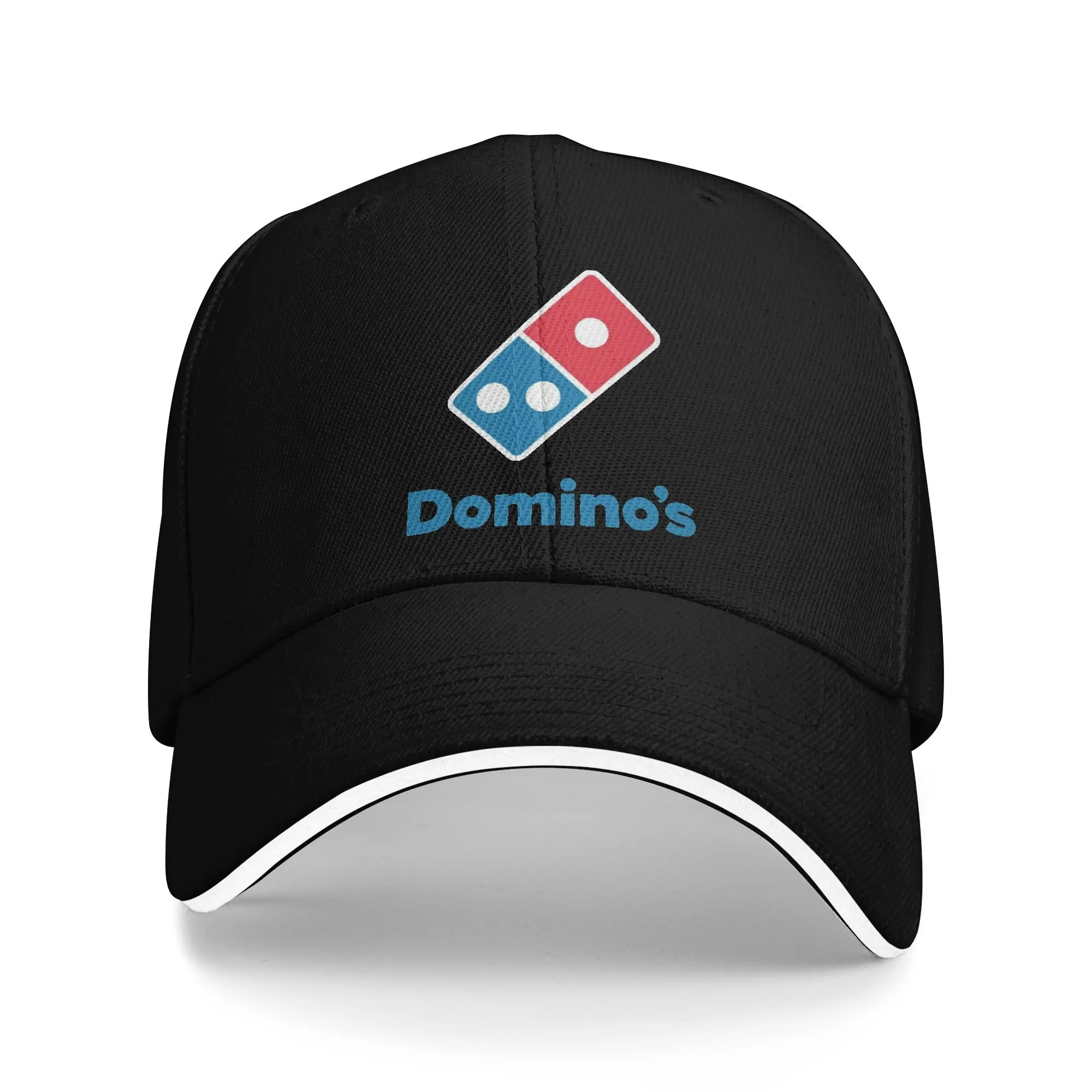 Dominos Pizza Lässige Baseballkappe Sommer Trucker-Mütze Großhandel Laufkappe Hippie Snapback-Kappe Herren Erwachsene Street-Style Baseballmützen
