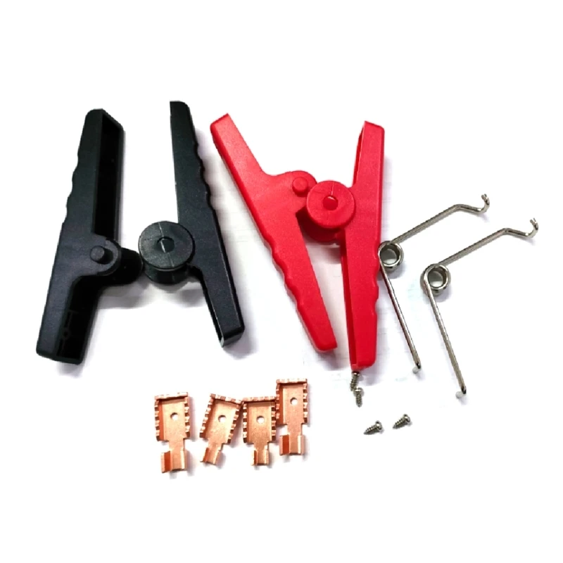 

1Pair Clips Probe Clip Clamps Connector 100A Electrical Tool