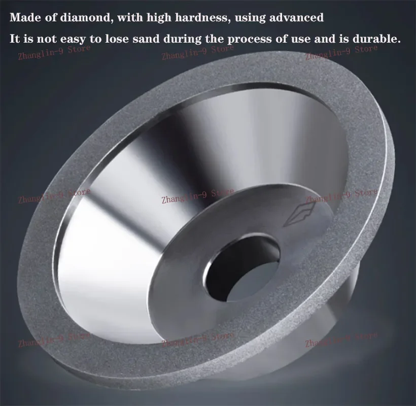Universal Knife Sharpener Alloy Grinding Wheel CNC Electroplating Bowl Type Diamond Grinding Wheel Milling Cutter