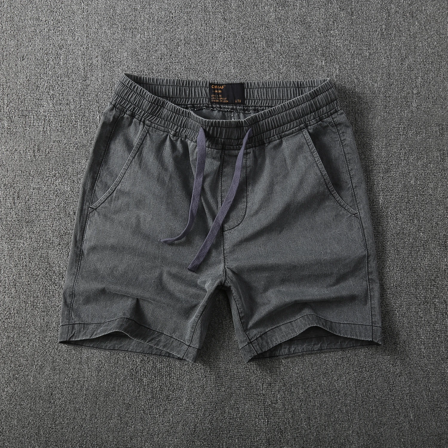 Men's Summer New Casual Shorts Solid Color Loose Beach Shorts Fashion Street Wear Outdoor Jogger Pants Gym Shorts