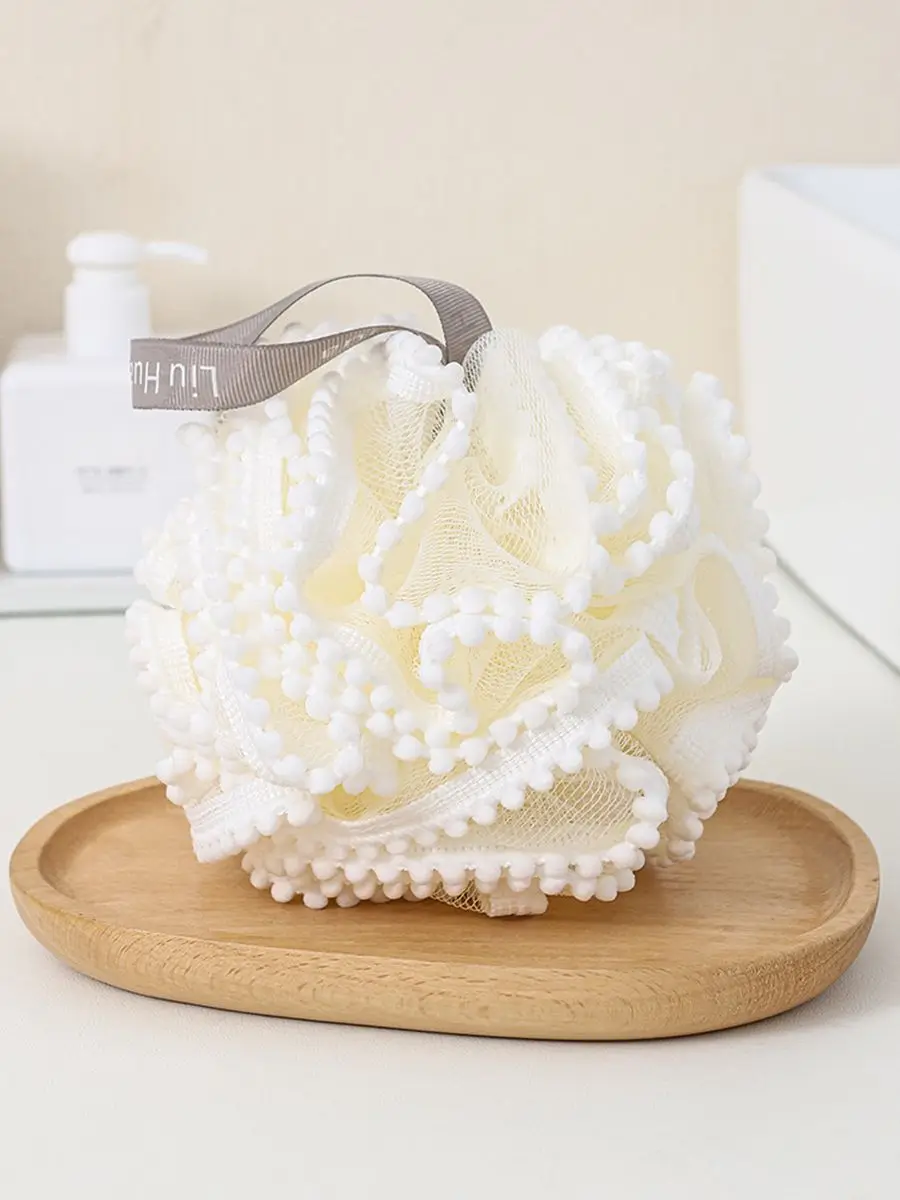 Foam sponge foam stick body soft shower flower tennis skin cleaning tool bathtub ball bathroom accessories 3