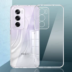Slim Transparent Soft Back Cover - Enhanced Protection  Carcasa for Reno 6 Pro (Transparent)