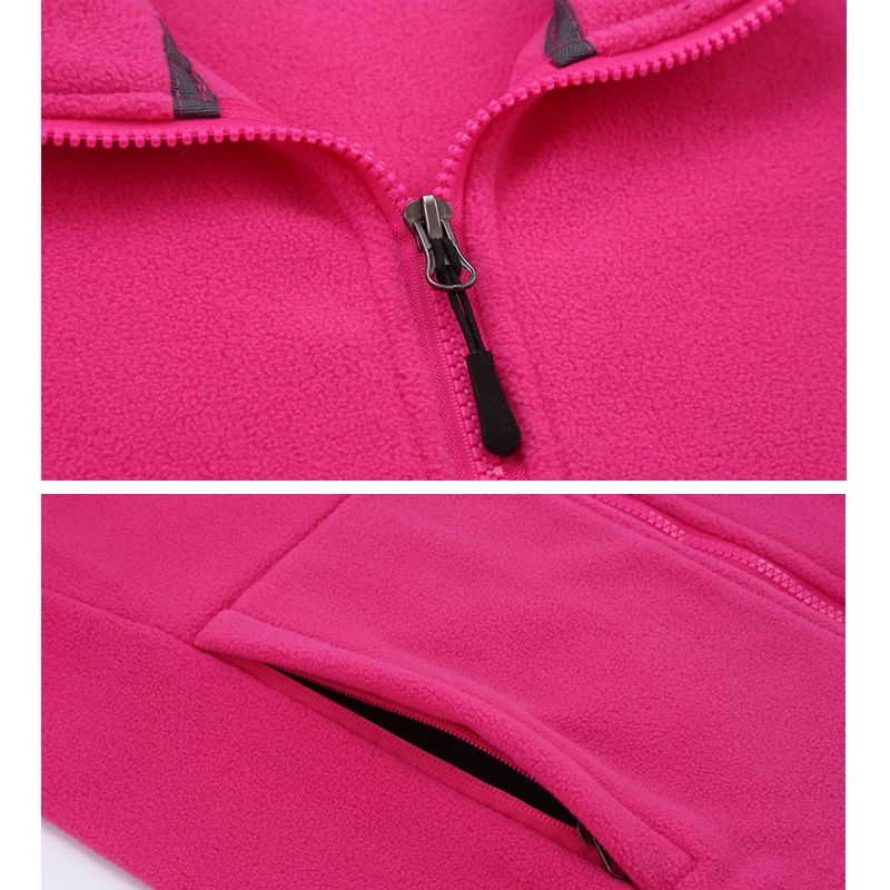 Women's Full Zip Polar Fleece Jacket Hiking Camping Outdoor Recreation Coat Zipper Pockets hiking jackets,waterproof hiking jackets,waterproof jacket,waterproof coats,softshell jackets,polar fleece jacket