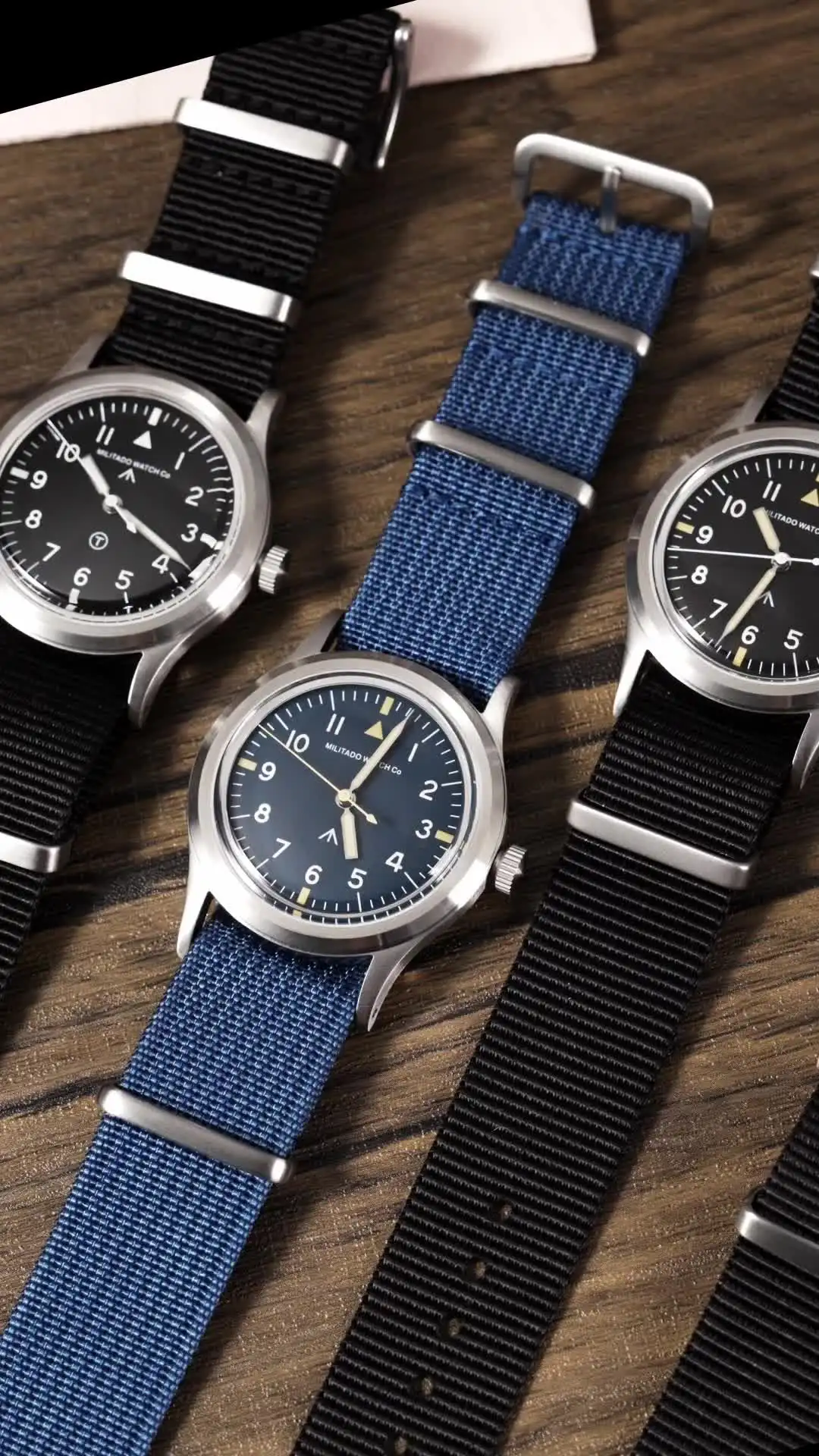 Militado ML14 V2 Watch VH31/VH65 Sweep Quartz/515 Movement