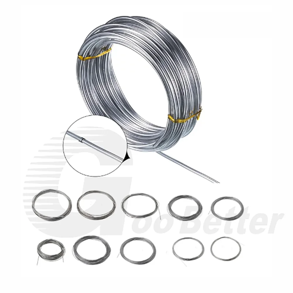 1M 304 Stainless Steel Spring Wire Hard Wire Full Hard Wire Diameter 0.4/0.5/0.6/0.7/0.8/1/1.2/1.5/1.8/2mm Spring Steel Wire