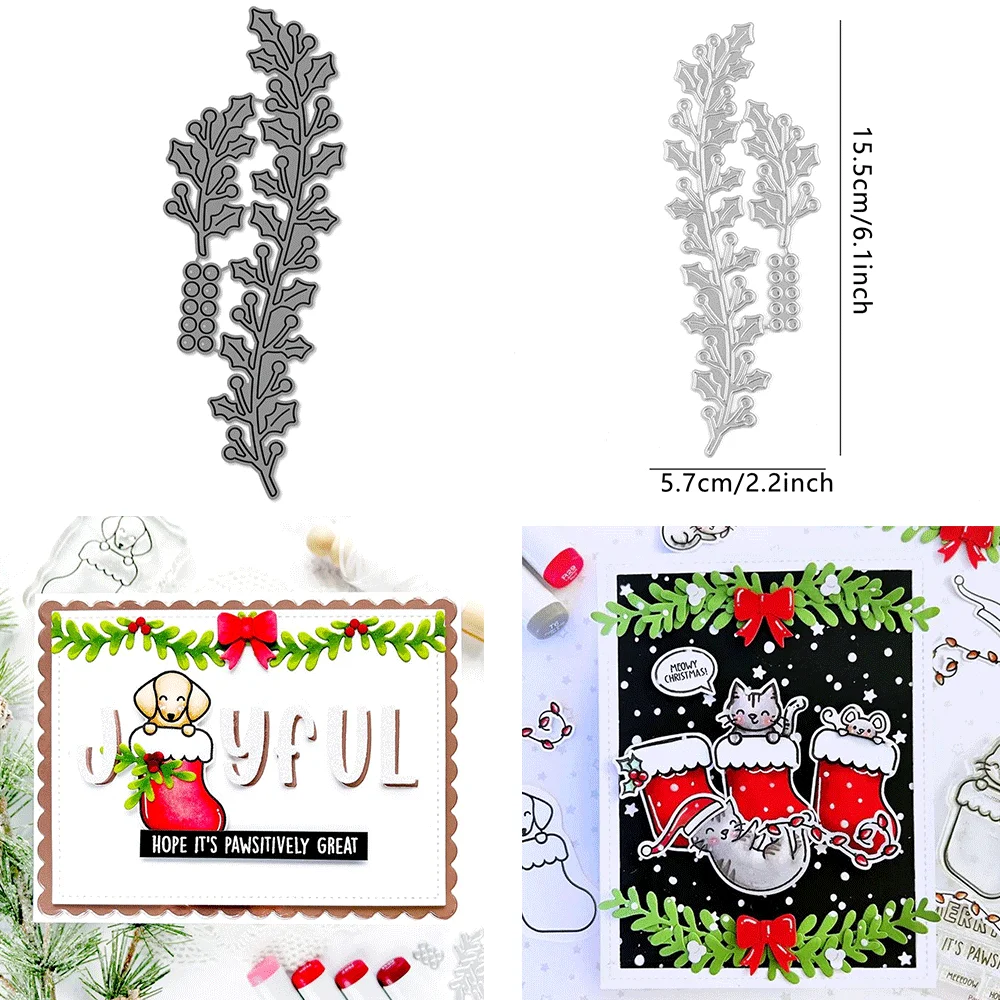 Bauen Sie einen Schneekugel aus Metall, Stanzformen, Liebesprägung, gestanzter Kranz, Add-On für DIY-Kartenherstellung, Scrapbooking, Bastelbedarf – Detail 19