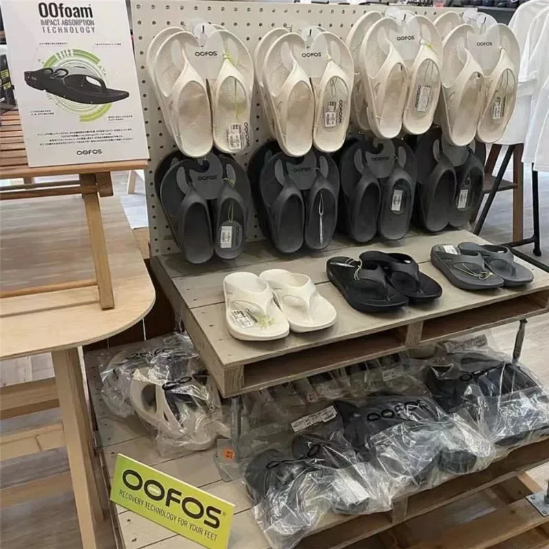 OOFOS Original Sandals-Men's Sports Recovery Slippers Breathable Comfortable Couple Shoes for Leisure and Walking