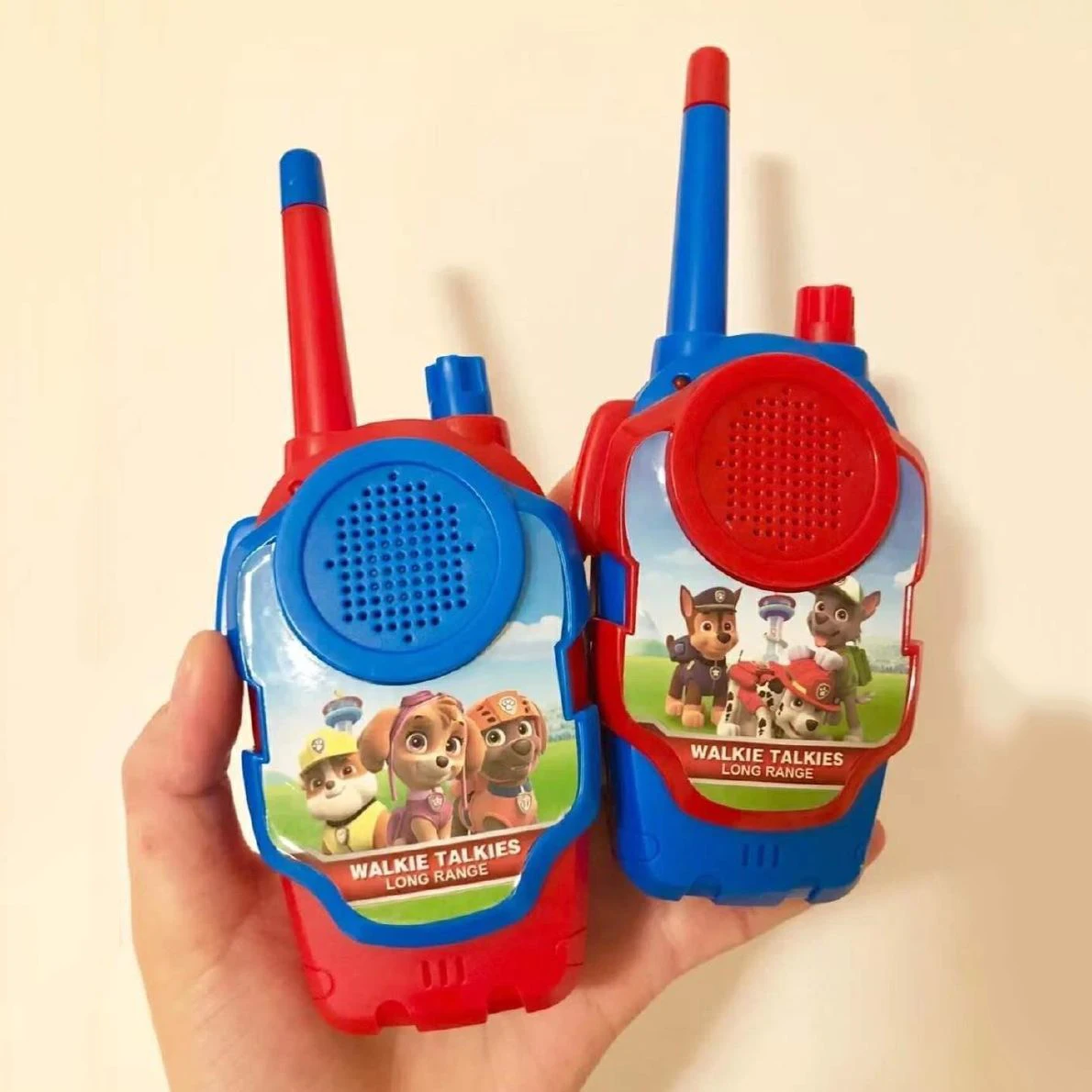 Original Paw Patrol Toys Set Cartoon Anime Radio Walkietalkie Parentchild Outdoor Interactive