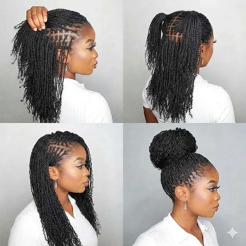 Afro Kinky Curly Bulk Human Hair 100g 4B Coily for Twists Locs/for Braiding Twists Dreadlocks 16 Inch Real Remy Extensions Deals 6
