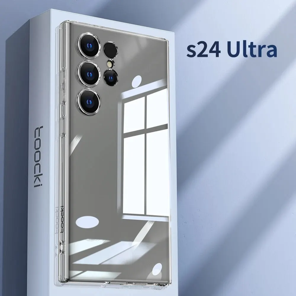 Toocki Ultra Clear Transparent Soft TPU Protective Phone Case