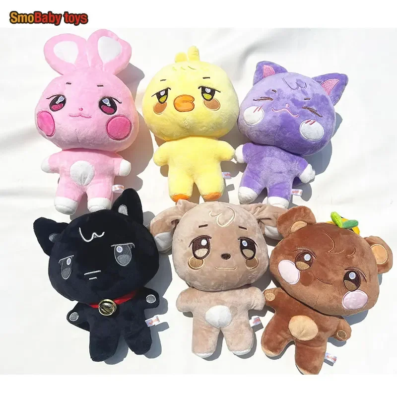 

25cm ATEEZ Aniteez Plush Ateez Plushie Kawaii Soft Stuffed Animals Plushies Doll Korean Room Decor For Lovers Collect gifts