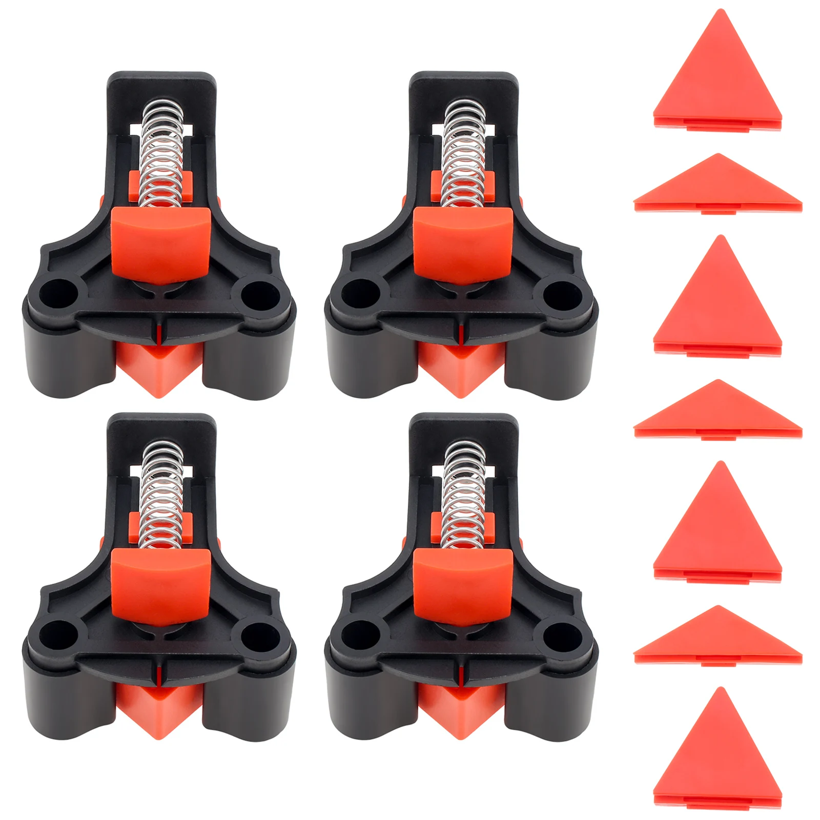 

4pcs 60/90/120 Degree Angle Clamps for Welding / Picture Framing / Woodworking,Upgraded Version Woodworking Corner Clip