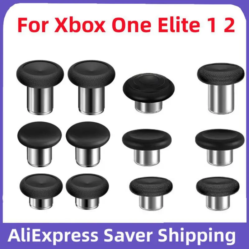 For Xbox One Elite 1/2nd Game Controller Metal Replacement Thumbsticks Grip Analog Thumb Sticks Set Joystick Parts Repair