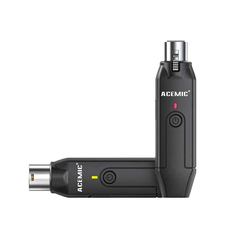 ACEMIC G6 XLR Wireless Transmitter And Receiver Plug-in Microphone Wireless System for Dynamic Microphone Wired To Wireless Mic