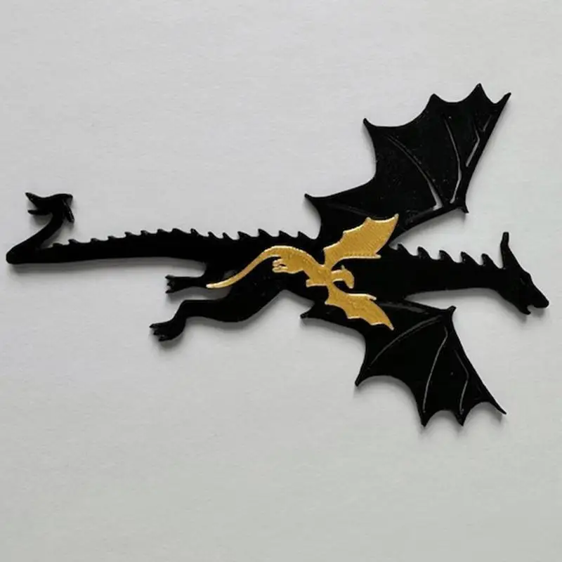 Dragon Bookmark Gold Dragon Bookmark With Sun And Clouds Book Decorations Book Accessories For Book Lovers Friends Families And