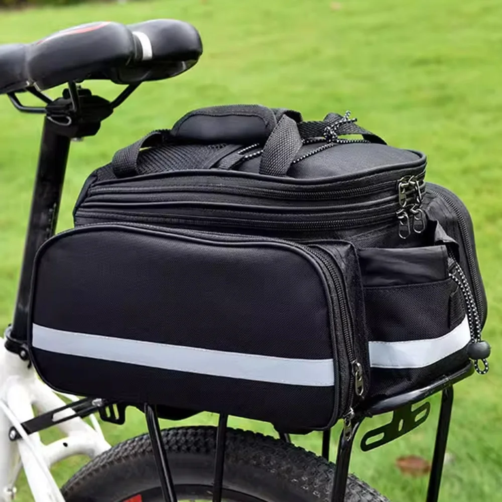 

Waterproof Bicycle Rear Bag MTB Road Bike Rack Bag Trunk Pannier Saddle Bag Bicycle Luggage Carrier Large Capacity Travel Bag