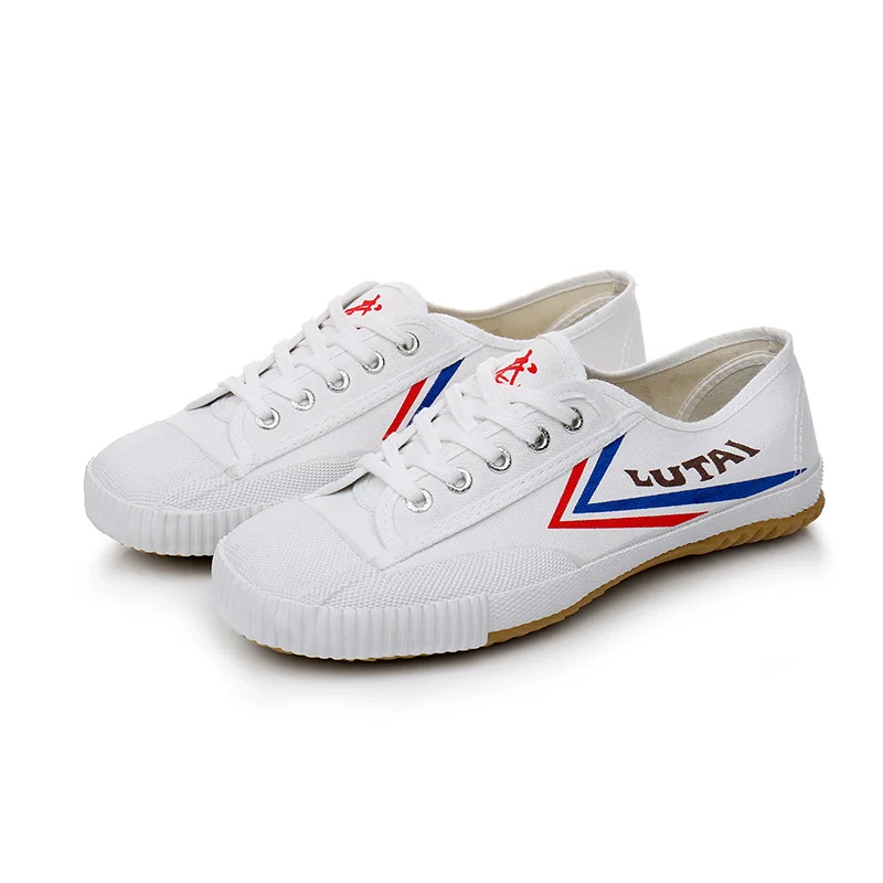 Professional EU35-46 Canvas Kung Fu Martial Arts Tai Chi Taekwondo Wu Shu Karate Sports Sneakers Adult Shoes Large Size martial arts shoes