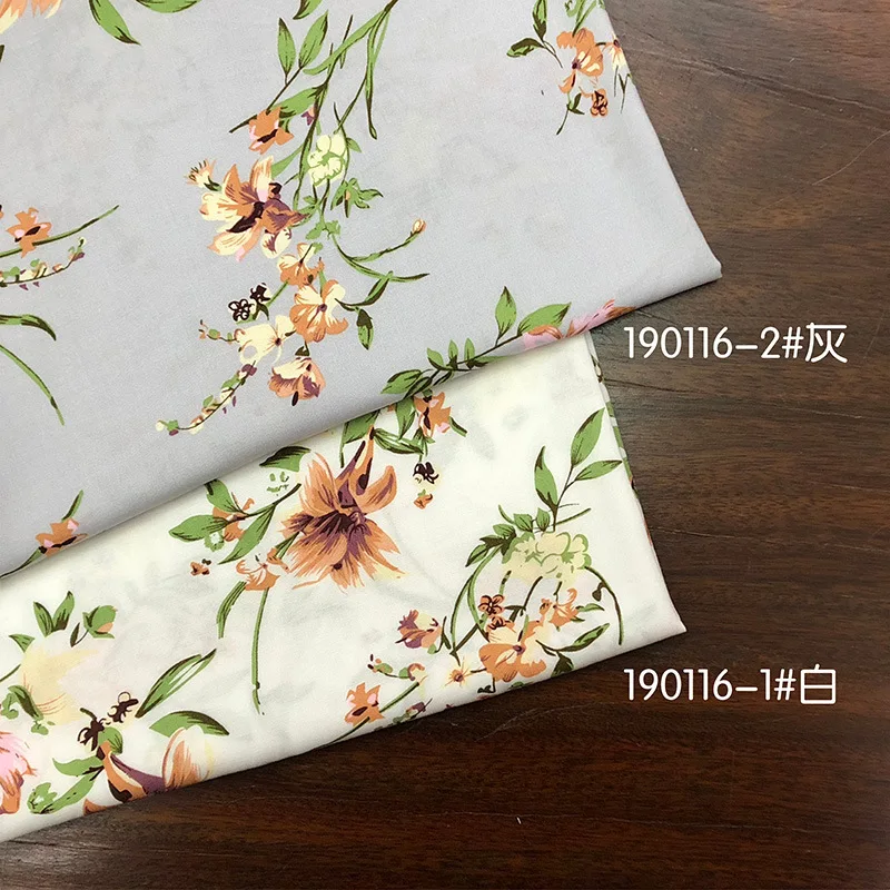 Flower Print Rayon Fabric for Sewing Clothes Dress Home Decoration By the  Half Metre 100x143cm telas por metro - AliExpress