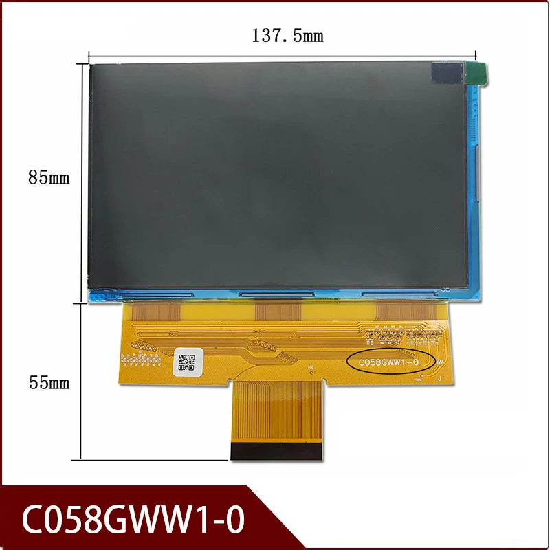 

New C058GWW1-0 C058GWW1 EXCELVAN BL68 RX058B-01 MAY-20 SEP-13 PH580 For CL720 CL720D CL760 5.8 inch Projector LCD Display Screen