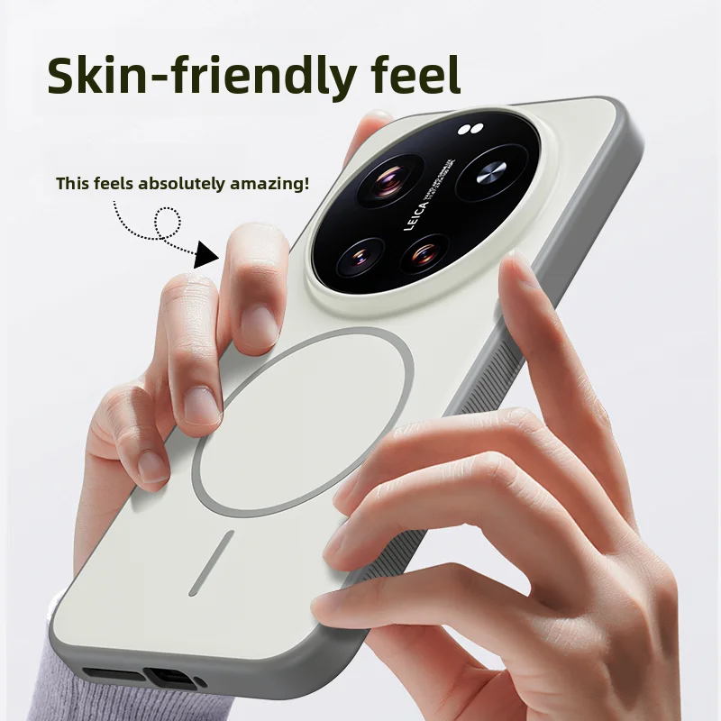 Enhanced Magnetic Shockproof Case - Fashionable, Skin-Friendly, Anti-Drop Protection
