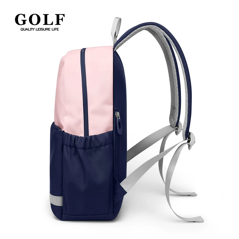 GOLF Lightweight Backpack Kids School Girl Boy School Bags for 7 Year Olds Waterproof Primary Bookbags Cute Children's Schoolbag 3