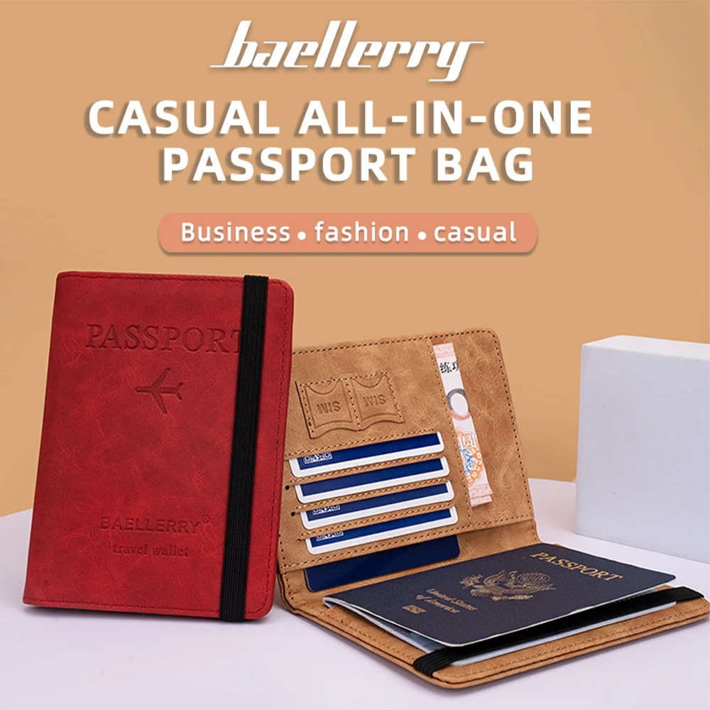 1Pcs Multifunctional Travel Passport Holder, Layered Storage for Passports, Bank Cards, and Airline Tickets, Essential for Business Trips Abroad and Boarding Flights